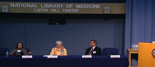 Panelists discussing ethical and regulatory issues in pragmatic clinical trials