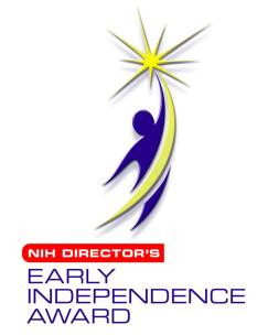 HRHR Research NIH Director's Early Independence Award program logo.