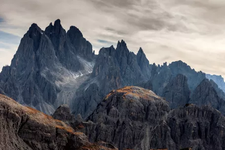 Photo of a rugged mountain