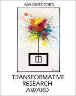 NIH Director's Transformative Research Award logo.