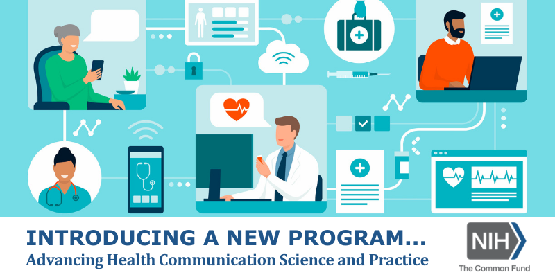 Announcing new Health Communications program at the NIH Common Fund