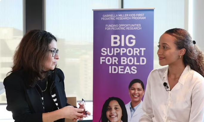 A Gabriella Miller Kids First Pediatric Research Program Conversation with Ellyn Miller