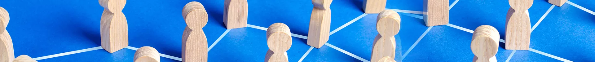 Coordination with many figures concept.